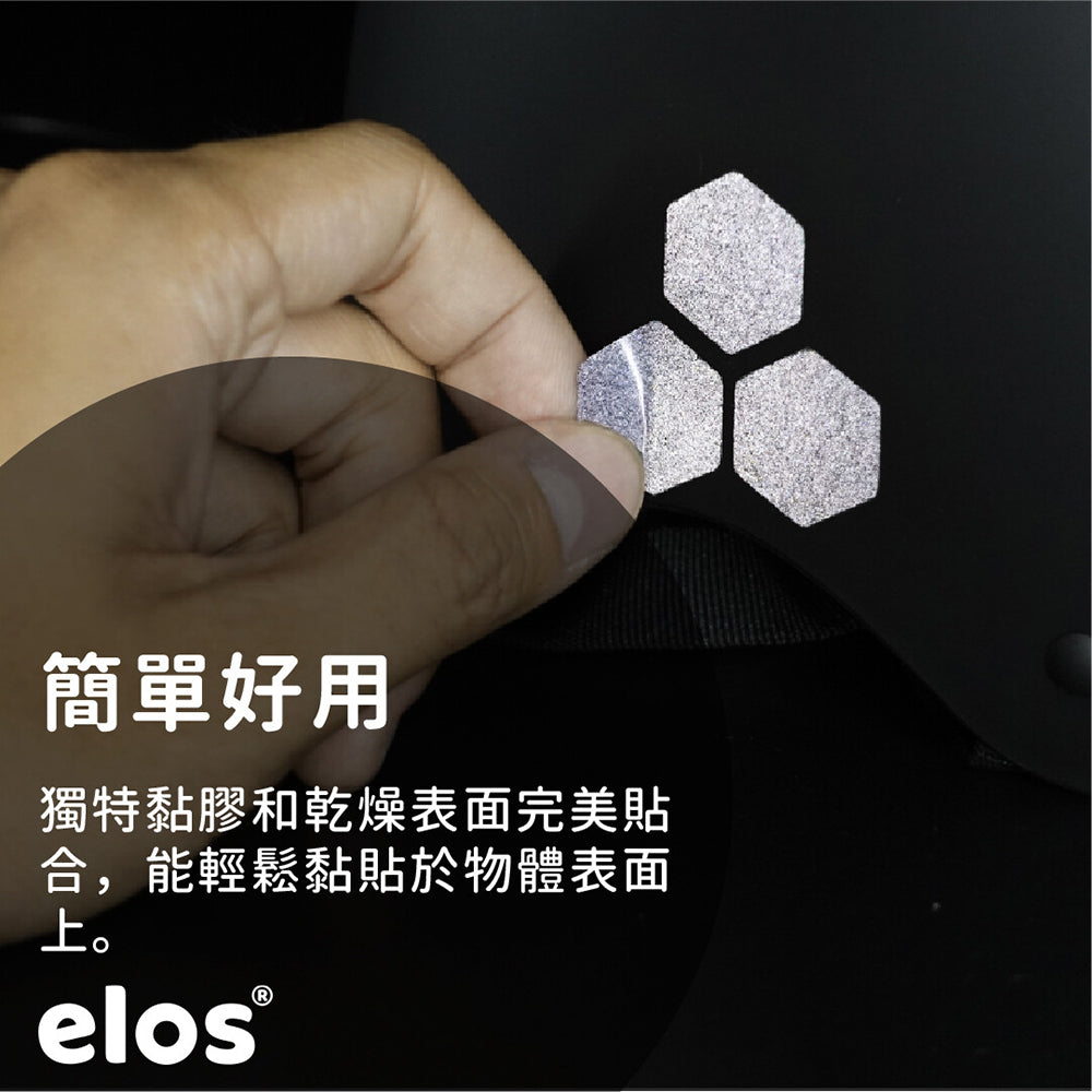 Elos戶外用黑色高亮度反光貼